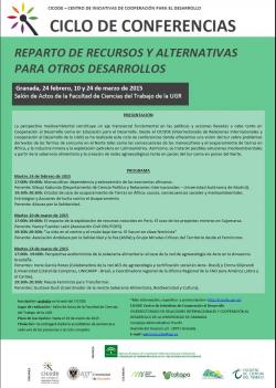 cartel reparto recursos y alternativas para otros desarrollos